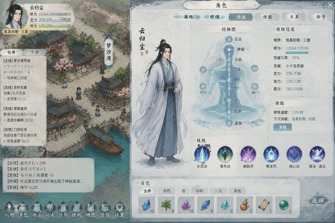 谪仙索欢录 场景演出 资料图 5